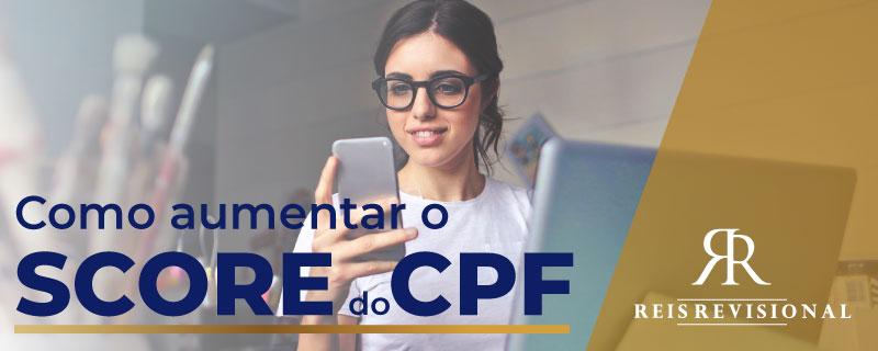 Aumentar Score CPF