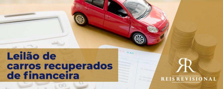 Carro recuperado de financeira