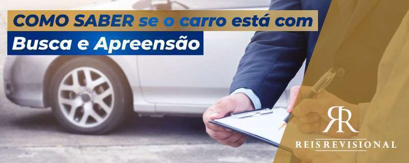 Carro com busca e apreensão