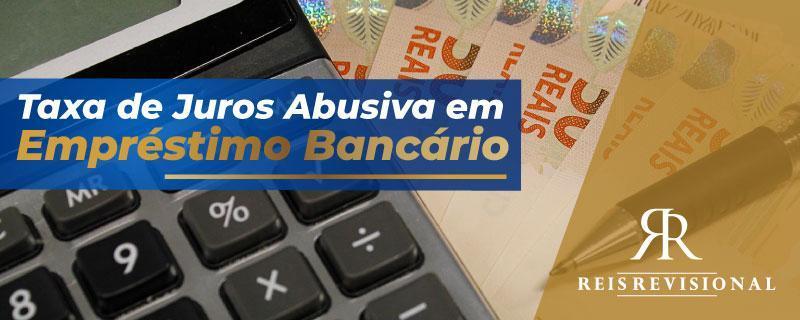 Taxa abusiva de juros