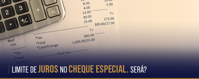 Limite de Juros no Cheque especial